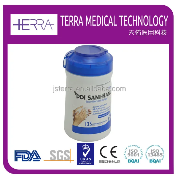 Disposal Medical Rolled Hand Cleansing Wipes