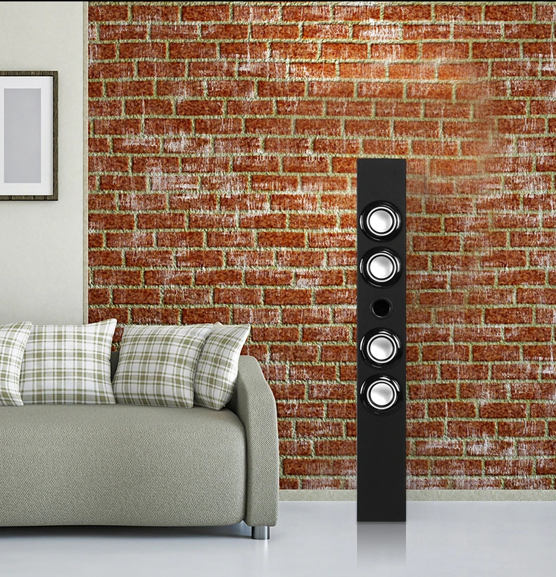 professional loud wooden BT Remote Control mp3 speaker tower speaker with high power - ANKUX.COM