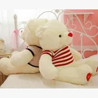 big fluffy heart bear shaped lovely hairy plush toys stuffed animals for lovers