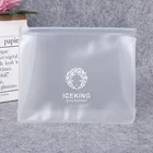 Free sample Clear Cosmetic PVC EVA bag Recycled Make up bags with zipper