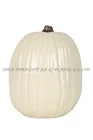 Wholesale 13" White Carvable Polyurethane Halloween Pumpkin