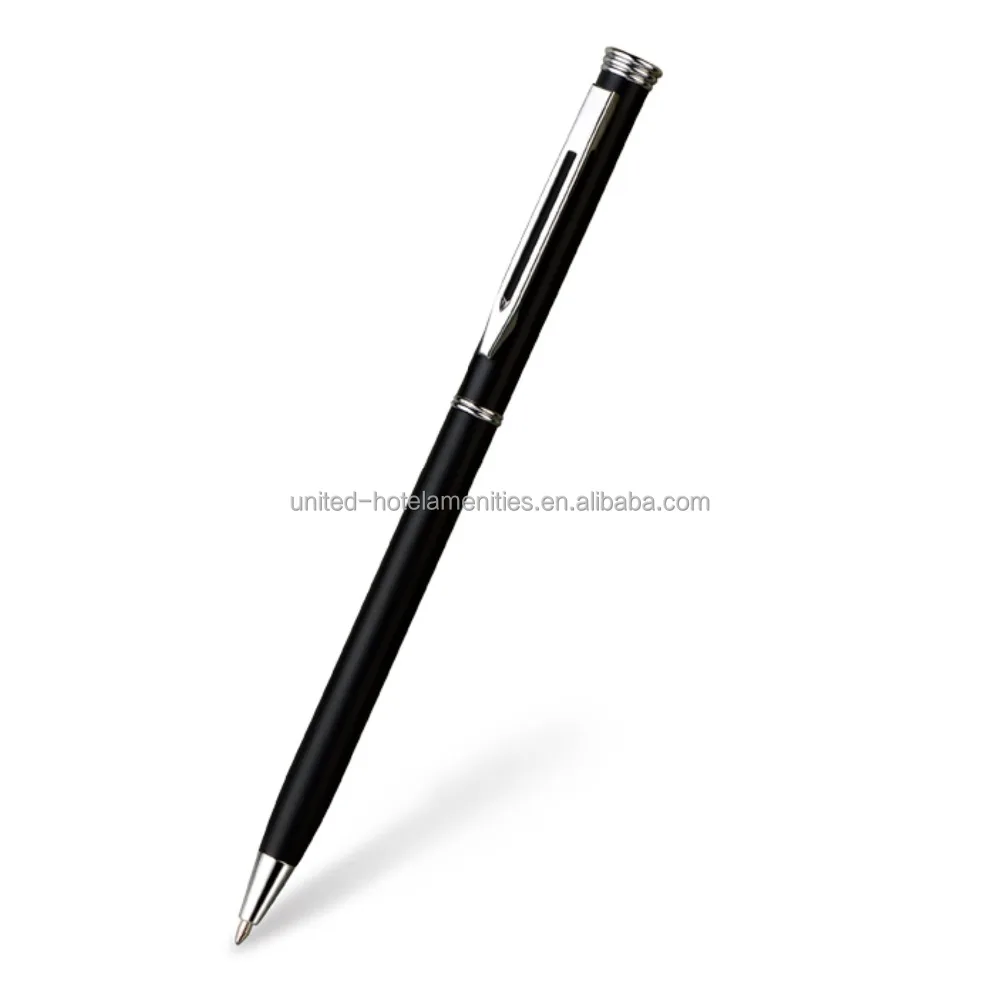 logo customized thin promotional metal engraving pen,metal stylus pen-free sample