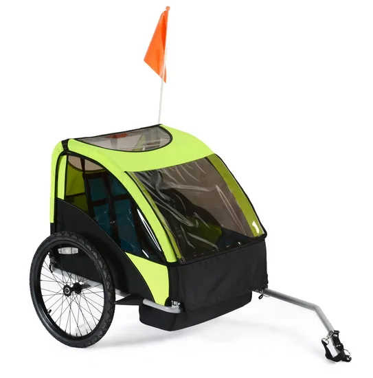 TUV/GS approval High quality foldable china baby trailer bicycle trailer bike trailer, Green
TUV/GS approval High quality foldable china baby trailer bicycle trailer bike trailer, Green