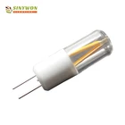 High Brightness G4 LED light COB Filament DC 12V 0.5w / AC 220V LED Bulb Lamp