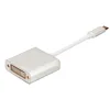 USB 3.1Type-C to DVI Female Adapter Connector HDTV Cable for Macbook