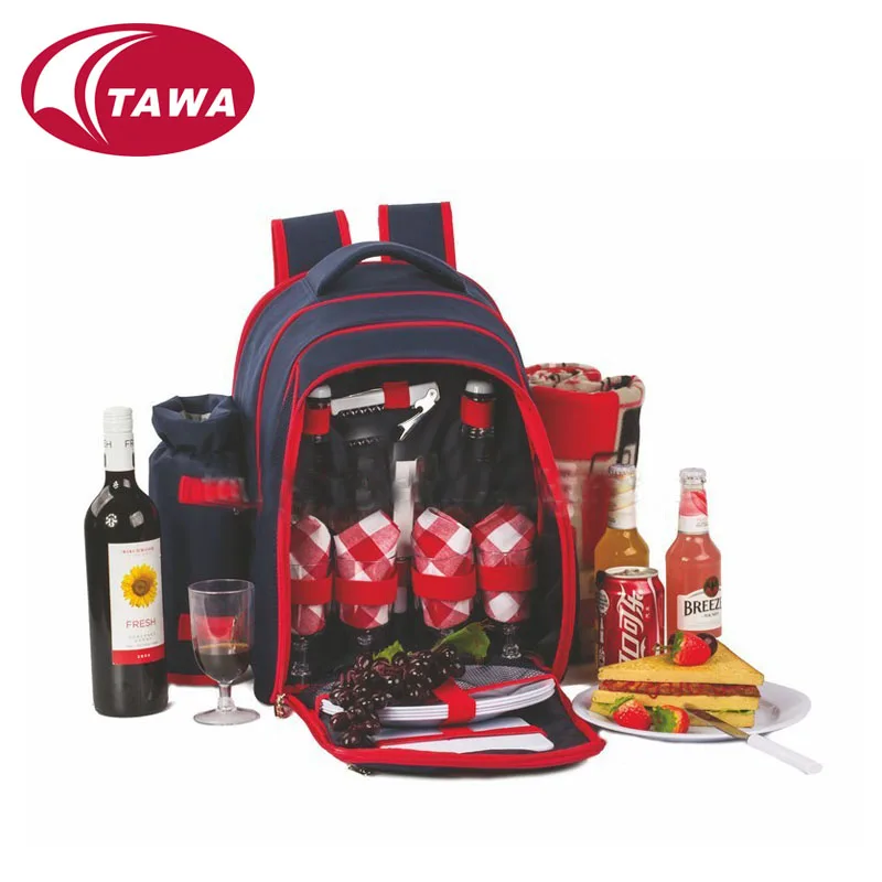 4 person picnic bag set