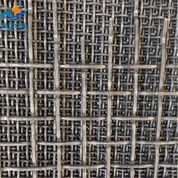 Hook Mining Screen With Steel Sheet, Quarry screen mesh, Industrial screen mesh,