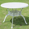 outdoor garden living room aluminum casting table and chair furniture