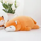 New fashion custom cute plush fox pillow for sofa