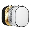 Studio Photography 5 in 1 reflector 90*120CM 36"*48" circle collapsible multi photo disc