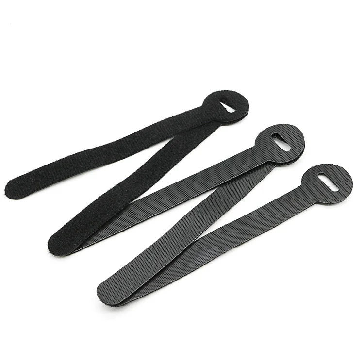 Reusable buckle hook loop strap
