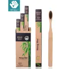 Natural Eco-friendly Biodegradable Wooden Bamboo Toothbrush