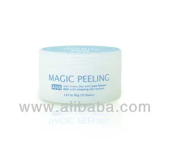 korean cosmetic magic peeling pad at home