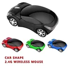 2.4GHz wireless classical car computer mouse