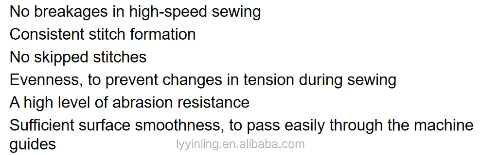 Cheap price 40s/2 for coats jeans 100% Polyester threads sewing