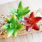 Wholesale artificial succulent plants mini aloe plastic fake plants