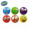 High quality colorful emoji cute stress ball pu foam stress balls