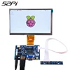 52Pi 7 inch TFT LCD 1024*600 Raspberry Pi LCD Display with Drive Board (HDMI+VGA+2AV) for Raspberry Pi, PC Windows 7/8/10