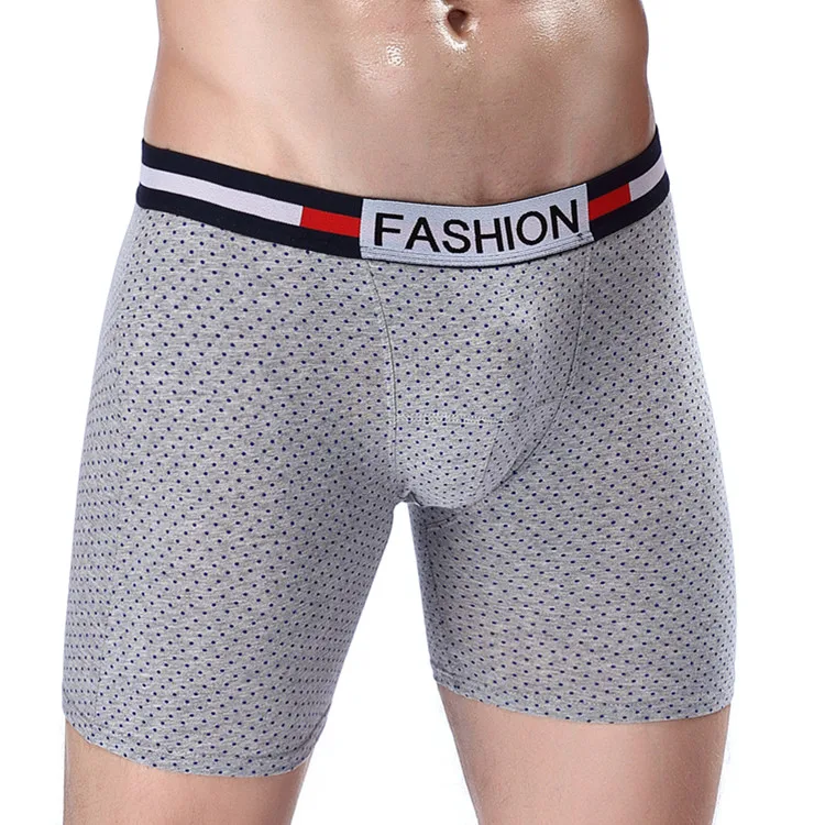 

2018 Wholesale Free Sample Men Seamless Underwear Blank Boxer Brief CP03, Red;black;white;customized