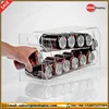 GlowDisplay Acrylic Beverage Bottles Energy Drinks Can Display Dispenser