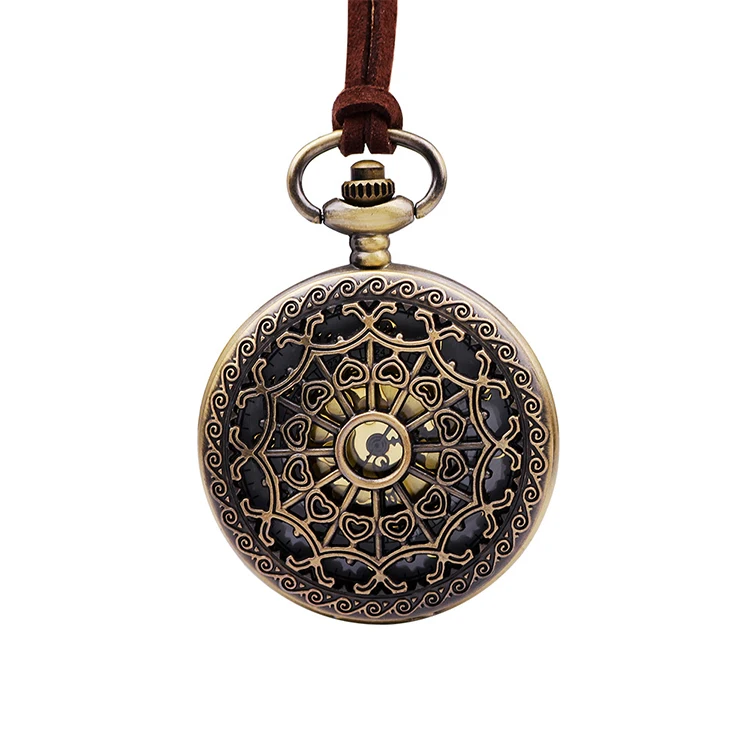 Antique Vintage Quartz Steampunk Pocket Watch Heart Hollow Women Men Pendant Necklace Chain Watch (KKWT82035), As the picture
Antique Vintage Quartz Steampunk Pocket Watch Heart Hollow Women Men Pendant Necklace Chain Watch (KKWT82035), As the picture