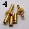 CNC machining knurled wheel brass decorative bolts and nuts