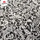 Low price fashionable elegant flower jacquard spandex polyester recycled man jacket fabric