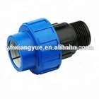 HDPE pipe fitting fast Connection PP compression fittings