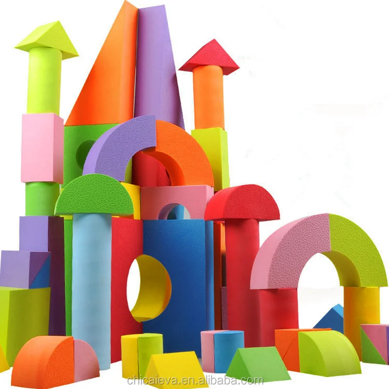 30Pcs Soft Eva Foam Building Blocks Educational Toy Number Alphabet Puzzles