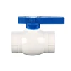 Explosion-proof pressure and high temperature resistance New handle UPVC ball valve plastic color box packaging tap valve