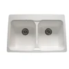 New design hot selling american standard deep man made stone kitchen corner sink composite granite sink