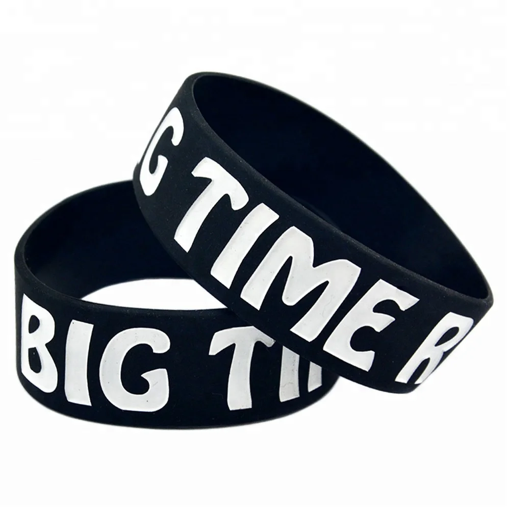 25PCS Bulk Cheap One Inch Wide I Love Big Time Rush Silicone Wristband, Black, white and red
25PCS Bulk Cheap One Inch Wide I Love Big Time Rush Silicone Wristband, Black, white and red