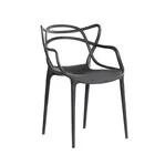 Office Living Room Restaurant Cheap Modern Stackable Chair Full Plastic Chair