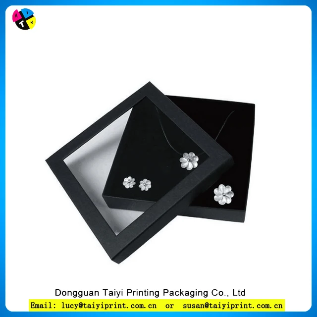 cheap luxury custom jewelry gift box in low price