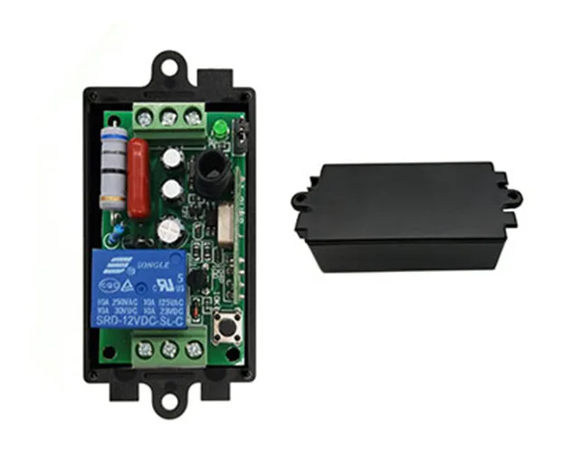 Description Picture 4 of itemWireless Remote Control Light Switch AC220V 1CH 10A Relay Output Radio Receiver Module+Belt buckle Transmitter garage door lamp