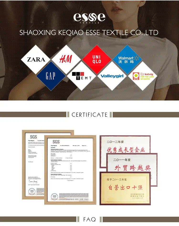 Company Overview Shaoxing Keqiao Esse Textile Co Ltd