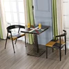 Modern wholesale two seat restaurant dining table made in china