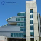 Curtain wall Commercial Safety Tempered Double Glazed Architectural Glass