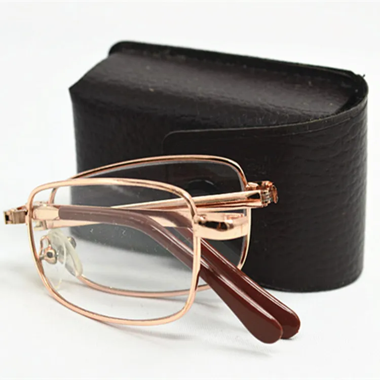Reading glasses Reading Glasses Factory direct resin folding metal frame reading glasses anti-fatigue presbyopic glasses hyperop