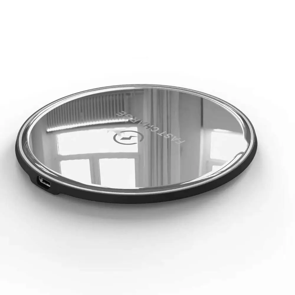 2019 New Arrival Fast Wireless Charger With LED light Universal Wireless Charger Pad For iPhone XS MAX XR XS Wireless Charger, Black white blue pink
2019 New Arrival Fast Wireless Charger With LED light Universal Wireless Charger Pad For iPhone XS MAX XR XS Wireless Charger, Black white blue pink