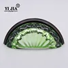 shell style cabinet drawer furniture door glass knob crystal handle