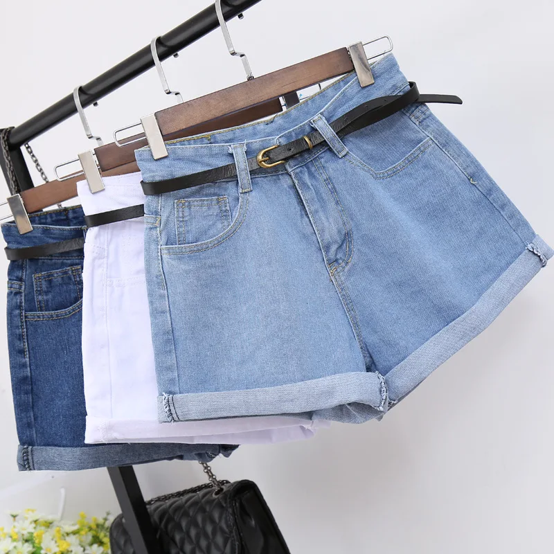 Fashion Latest Model High Waist Denim Shorts For Women Loose Cuffs Straight Short Jeans, Dark blue/black/light blue/white
Fashion Latest Model High Waist Denim Shorts For Women Loose Cuffs Straight Short Jeans, Dark blue/black/light blue/white