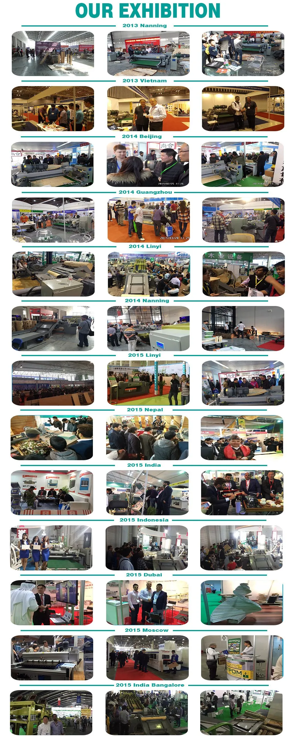 Our exhibition