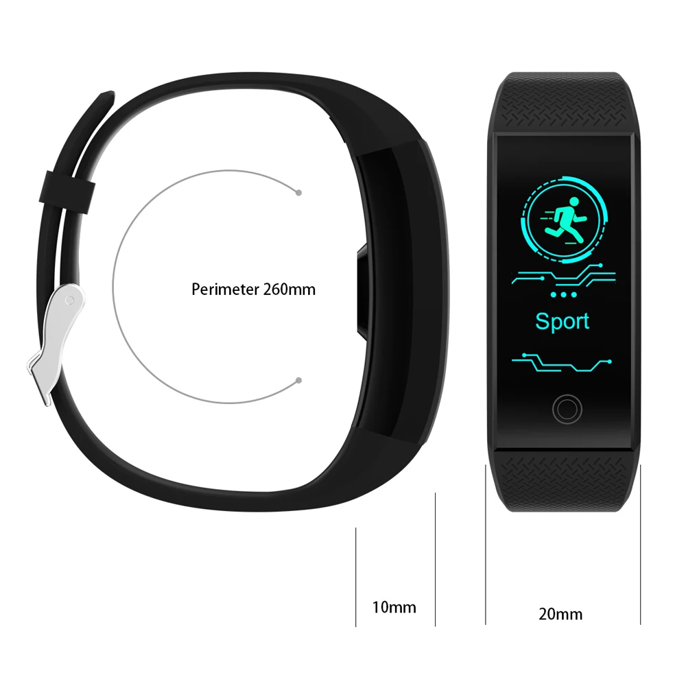 Mobile watch phones smart band wristband bracelet ip68 smart watch