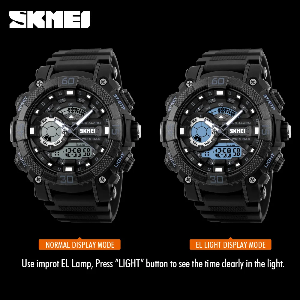 SKMEI 1228 my brand name logo custom printed watch dual time zone watch digital quartz sport watch for men.jpg