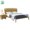 Classic Models Designs Bed Room Furniture Bedroom Set Solid Wood Queen Double Bed In Wood