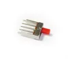 KaiFeng SS12f42 Spdt Single Pole Double Throw 2 Position 3 Long Pin 2 Fix 14mm Stand Long Red Handle Dip Type Slide Switch