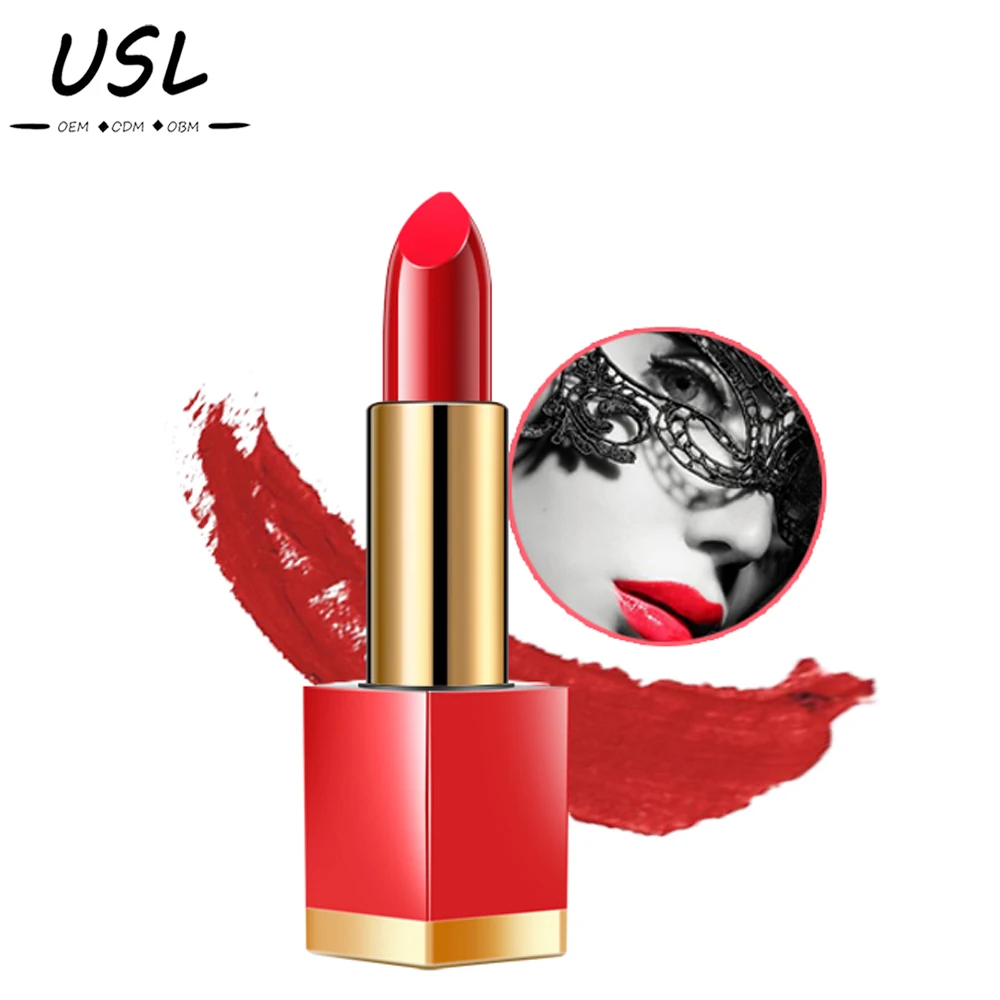 2017 Makeup high pigment single color lipstick from cosmetics factory, Multi-colored
2017 Makeup high pigment single color lipstick from cosmetics factory, Multi-colored
