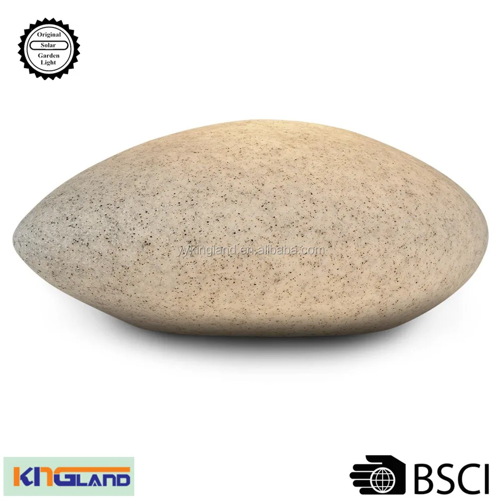 BSCI company stone light rock garden lamp K8888