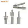 0.5 2 microns sintered SS stainless steel micro air stone ozone bubble diffuser by HENGKO